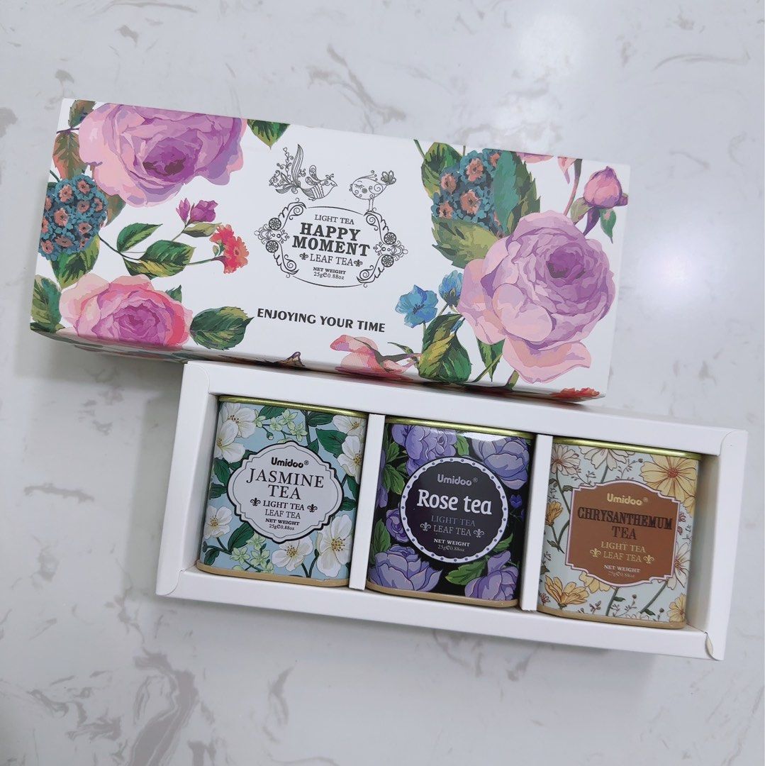 Flower Tea Gift Set, Food & Drinks, Other Food & Drinks on Carousell