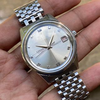 For Sale! Rare Citizen Newmaster Ref. I-1307 Date Wristwatch