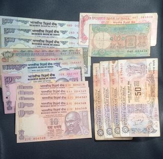 Foreign currency Thai Bhat, Indian Rupees, Singapore, Hong Kong, Chile, Brunei, Romania