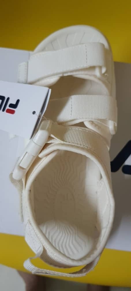FREE DELIVERY FILA Taper Sandals Beige