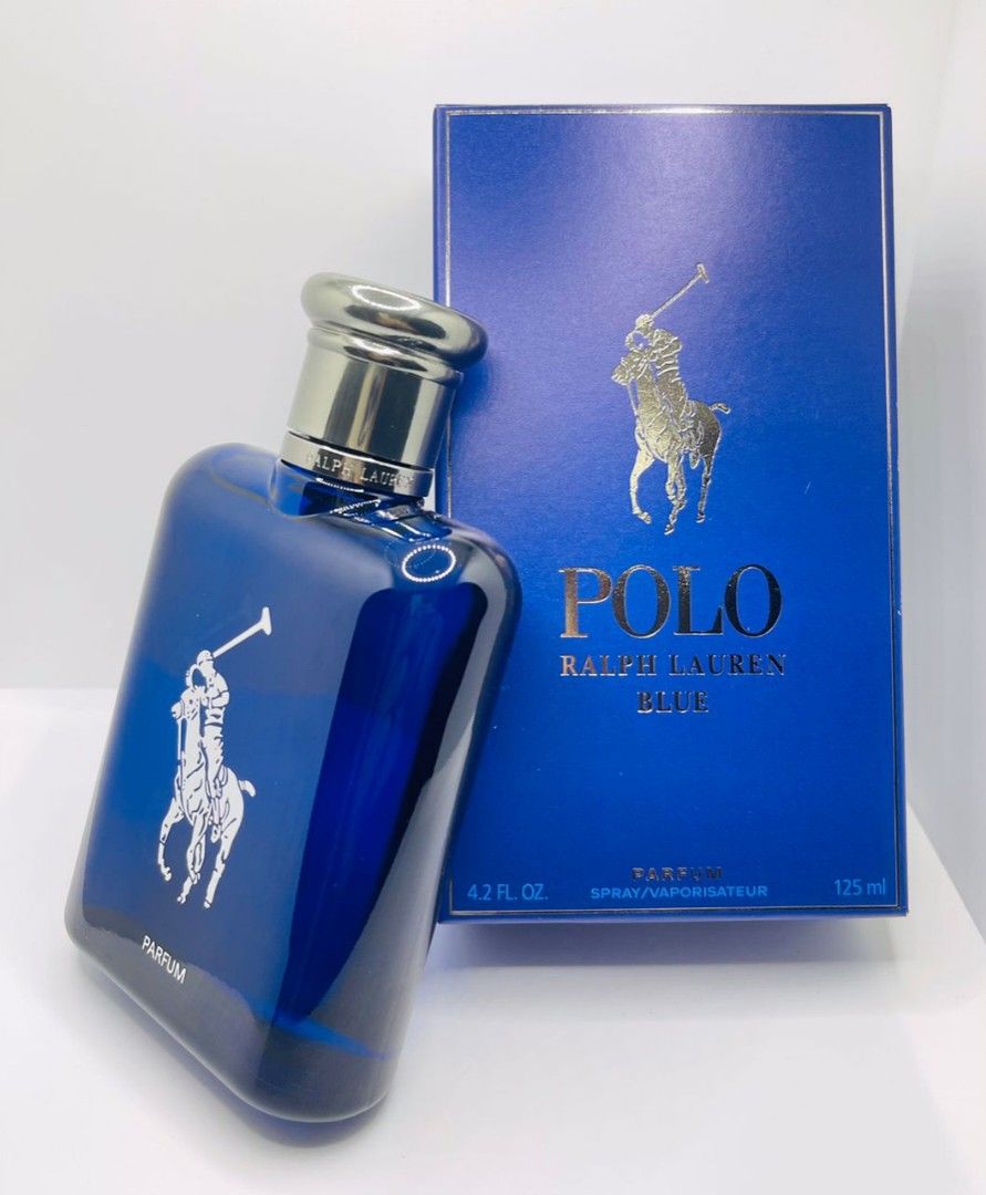FREE SHIPPING Perfume Ralph Lauren Polo Blue parfum Perfume Tester Quality  new in BOX set, Beauty & Personal Care, Fragrance & Deodorants on Carousell