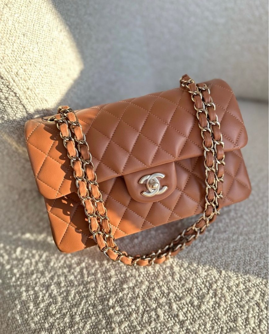 CHANEL MINI FLAP WITH TOP HANDLE / 22P Collection / Pink / Rose Clair /  Unboxing 