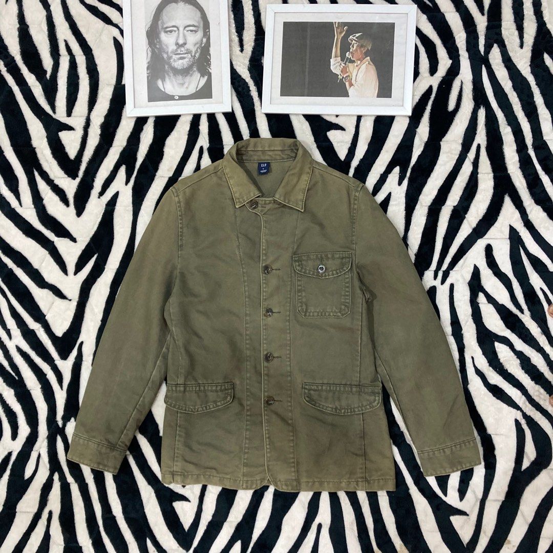 Gap Military Jacket Men s Fashion Coats Jackets and Outerwear