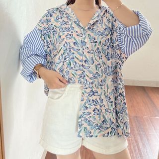 GF LOUISA SHAKILA OVERSIZE SHIRT
/ ATASAN WANITA TERBARU / BLOUSE KOREA TERMURAH