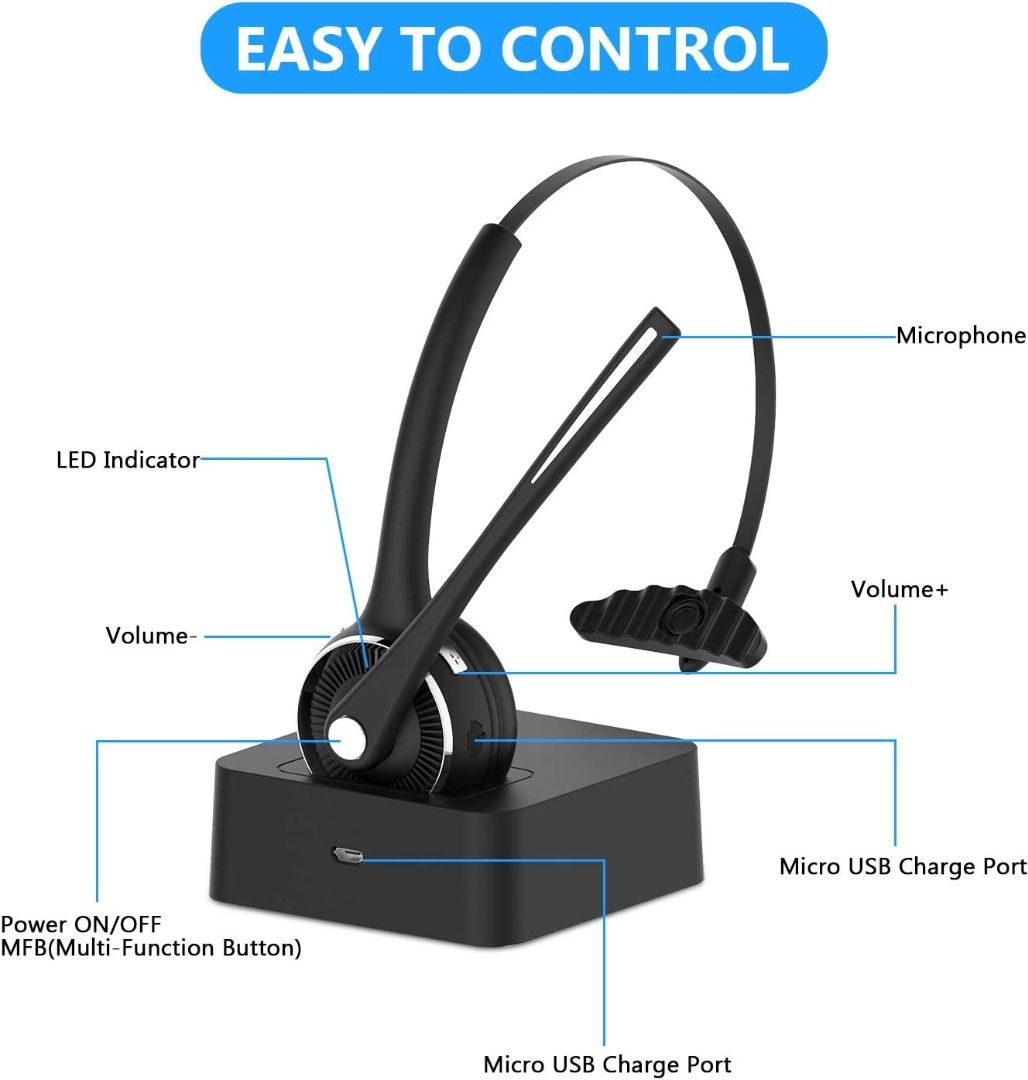 Trucker bluetooth online headset review