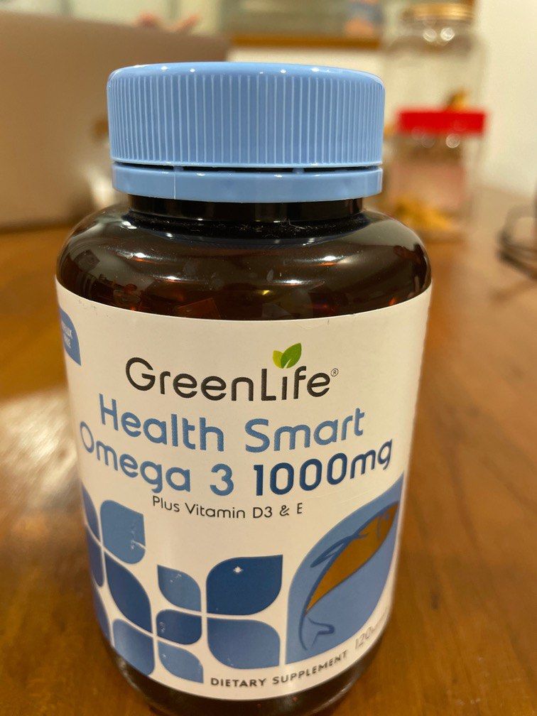 GreenLife Health Smart Omega 3 1000mg, Health & Nutrition, Health