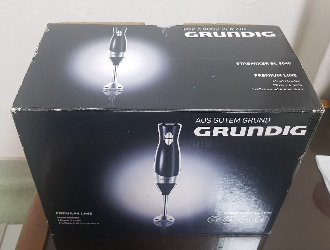 Grundig Premium Line Hand Blender Stabmixer BL5040, TV & Home