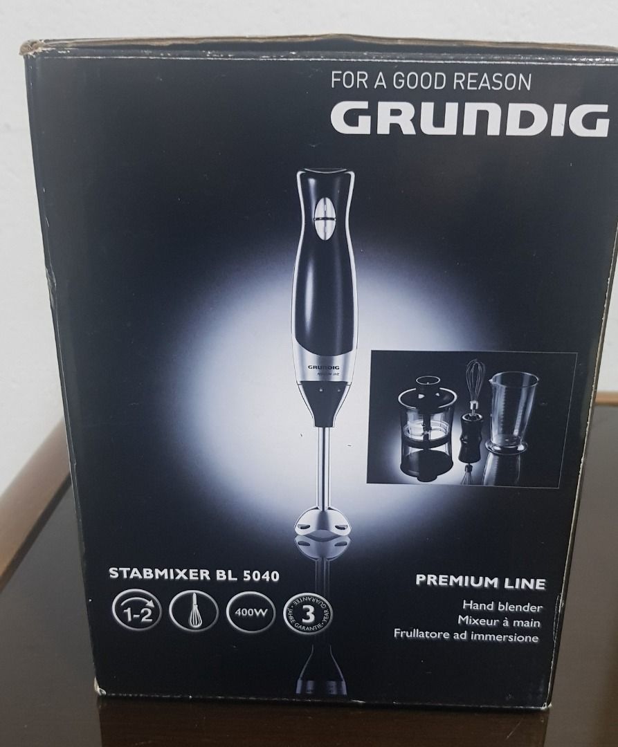 Grundig Premium Line Hand Blender Stabmixer BL5040, TV & Home