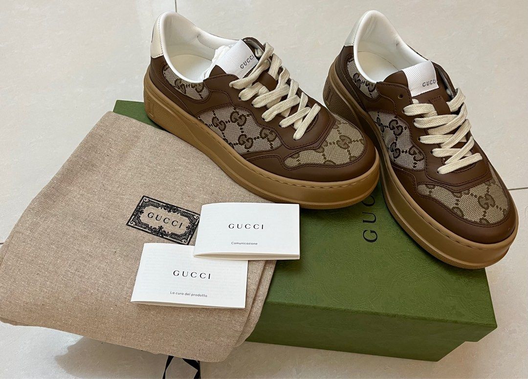 Gucci sneakers 餅乾鞋運動鞋, 女裝, 鞋, 波鞋- Carousell