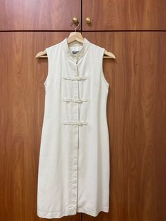 HABERDASHER Ivory White Dress