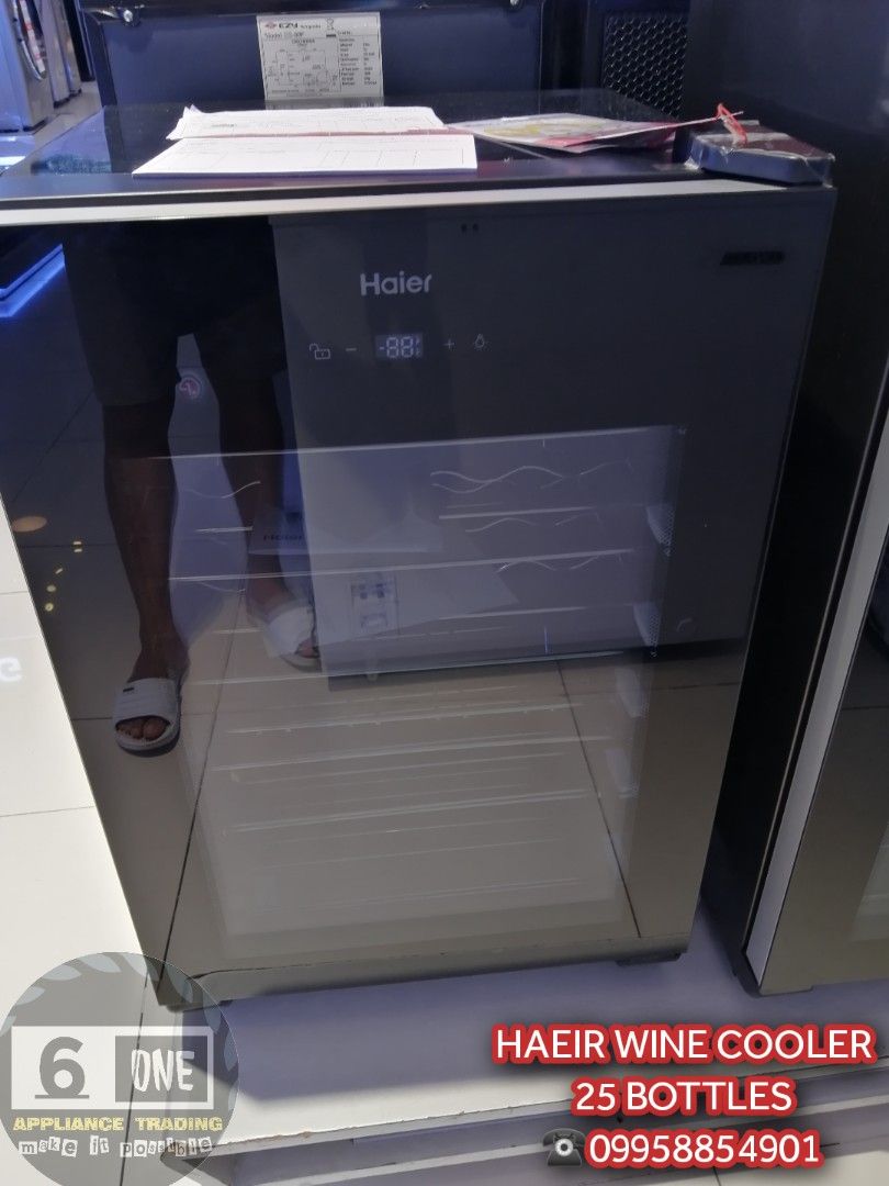 HAIER WINE CHILLER WITH WARANTY, TV & Home Appliances, Kitchen