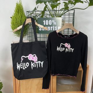 Hello Kitty Top with Tote Bag Set