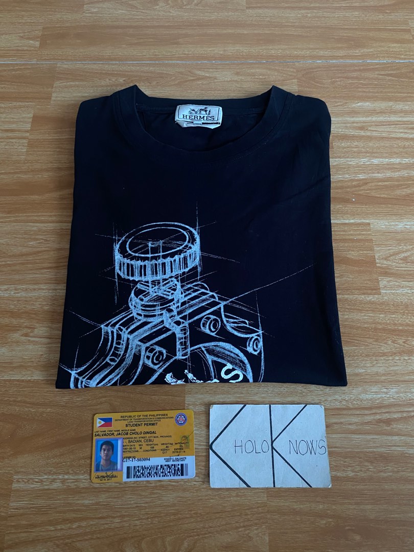 Hermes Paris T Shirt, Men's Fashion, Tops & Sets, Tshirts & Polo Shirts ...