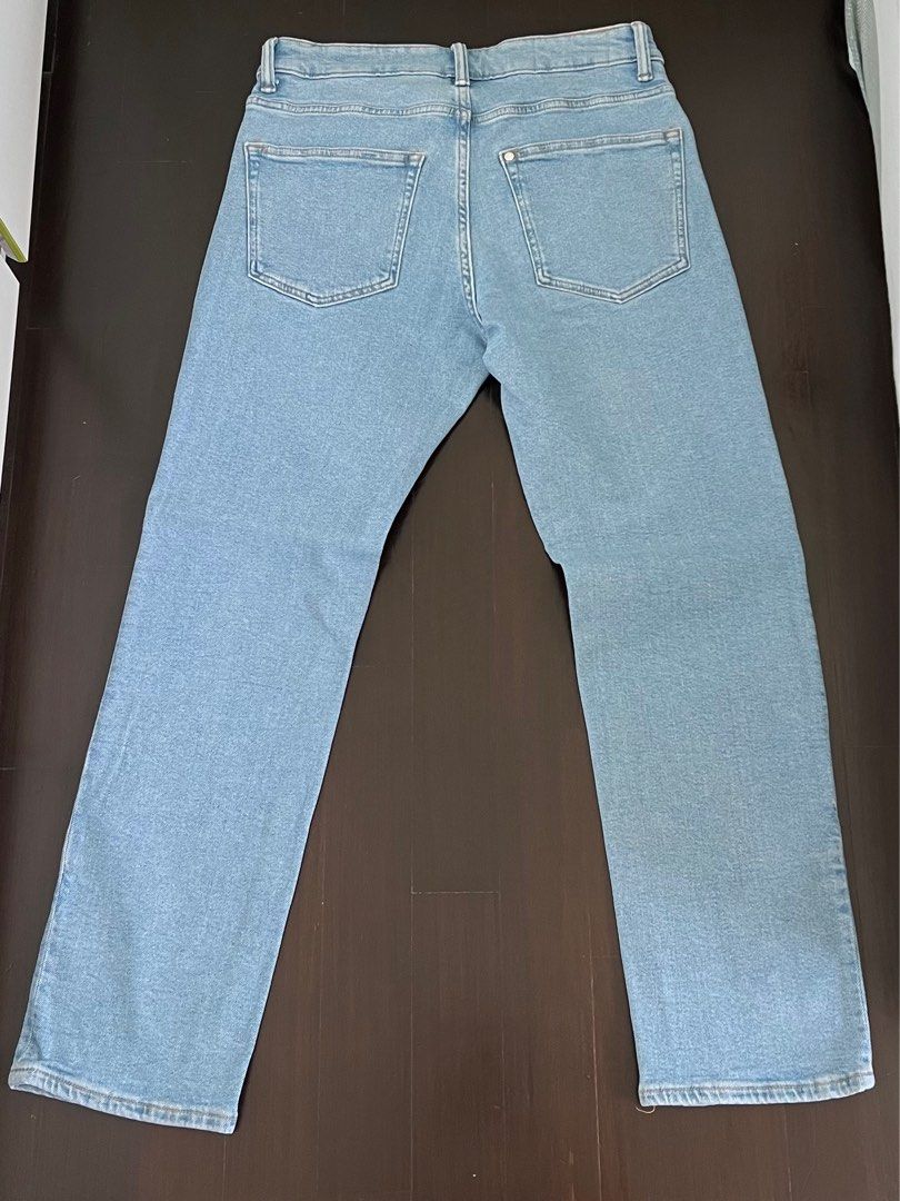 H M Regular Fit light blue jeans Men s Fashion Bottoms Jeans on