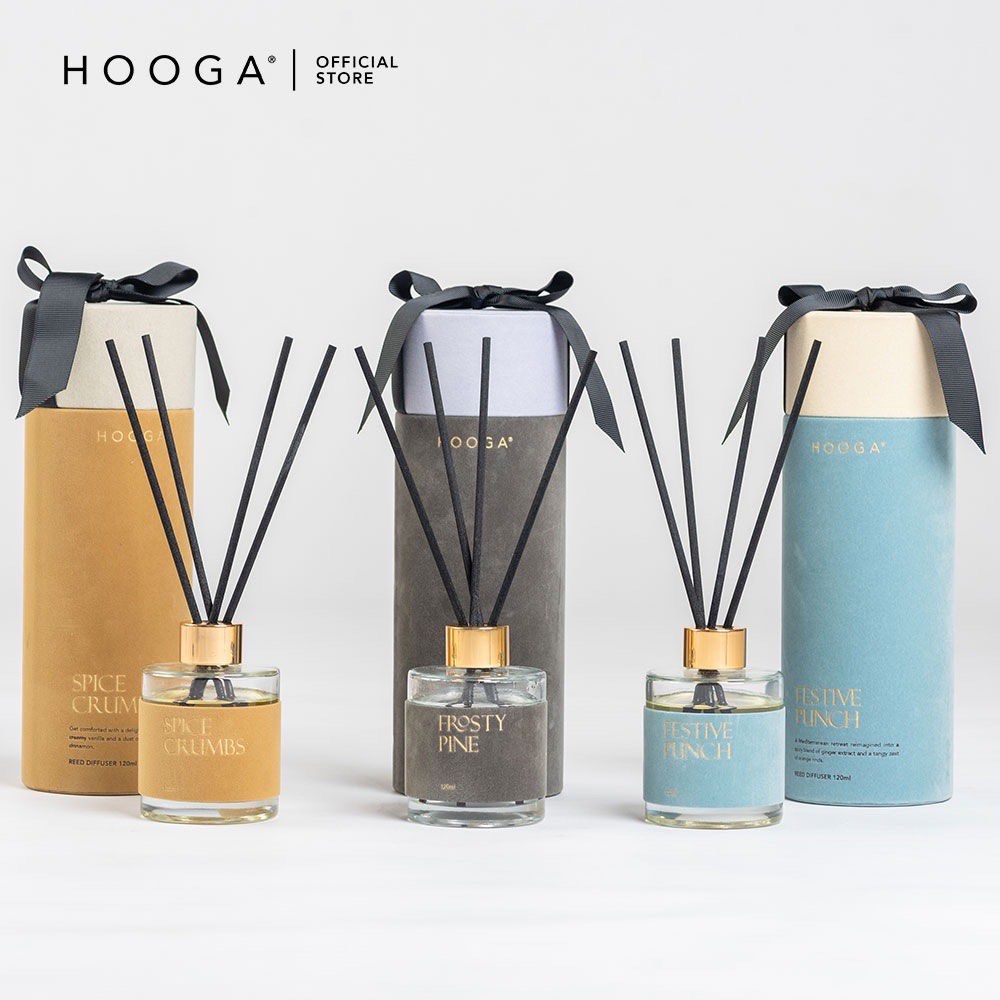 Hooga Reed Diffuser (Spice Crumbs), Furniture & Home Living, Home ...