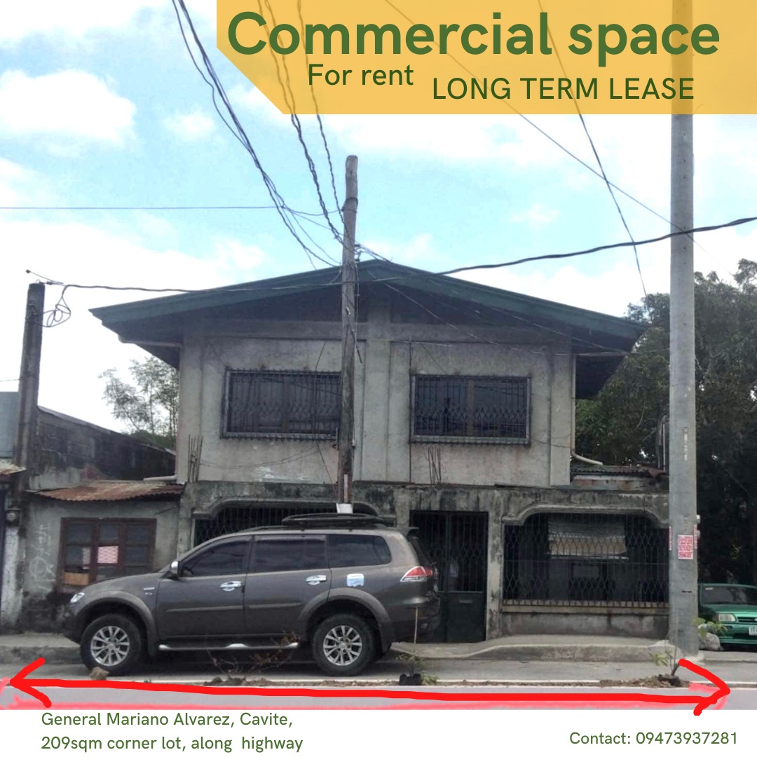 (GMA CAVITE) House for rent for commercial space along highway
