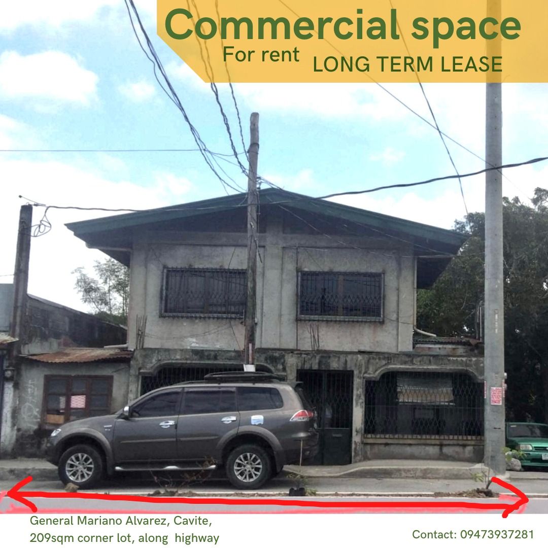 (GMA CAVITE) House for rent for commercial space along highway