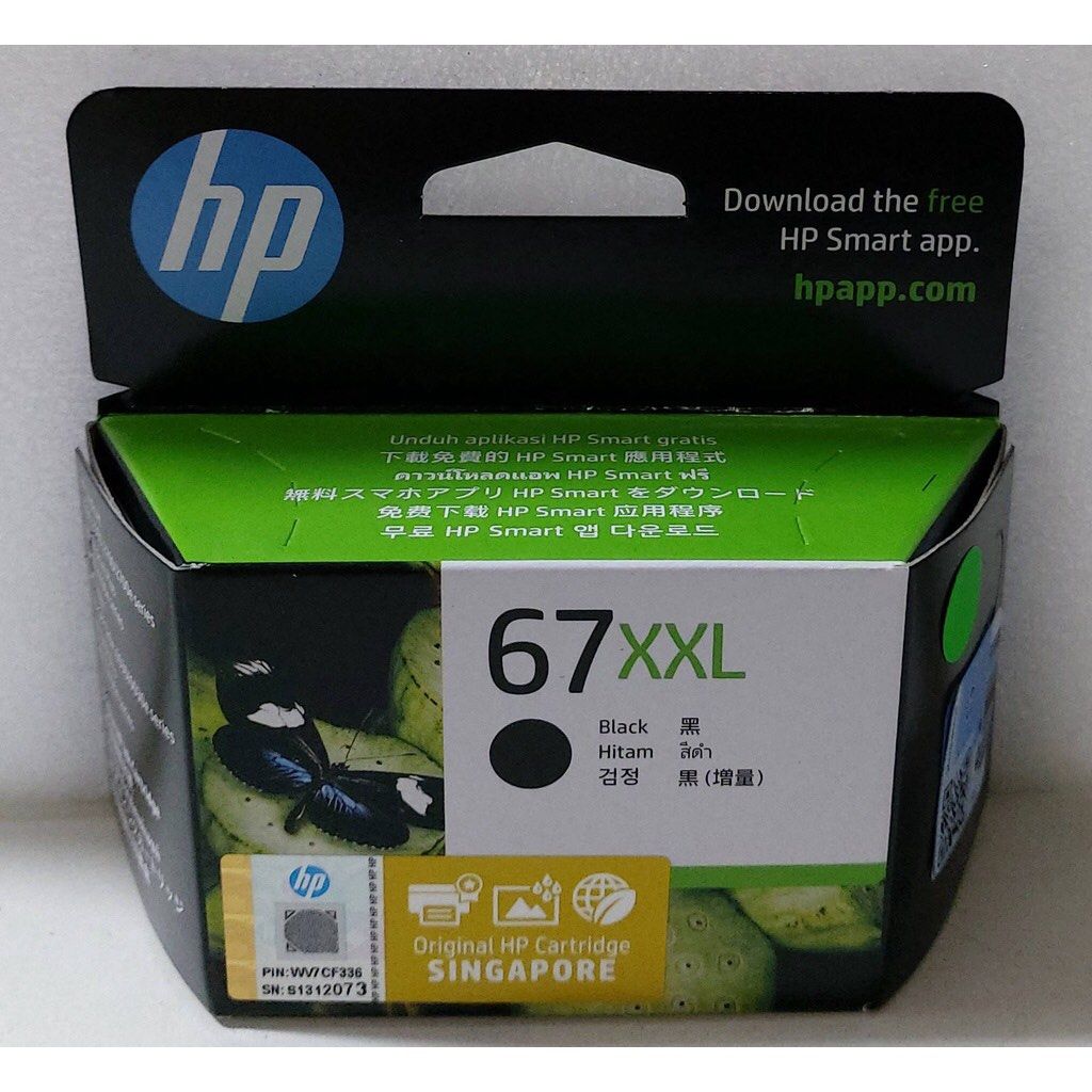 DoorStepInk Compatible HP 67XXL Ink Cartridges (Black & Tri-Color, 2-Pack) - Made In USA