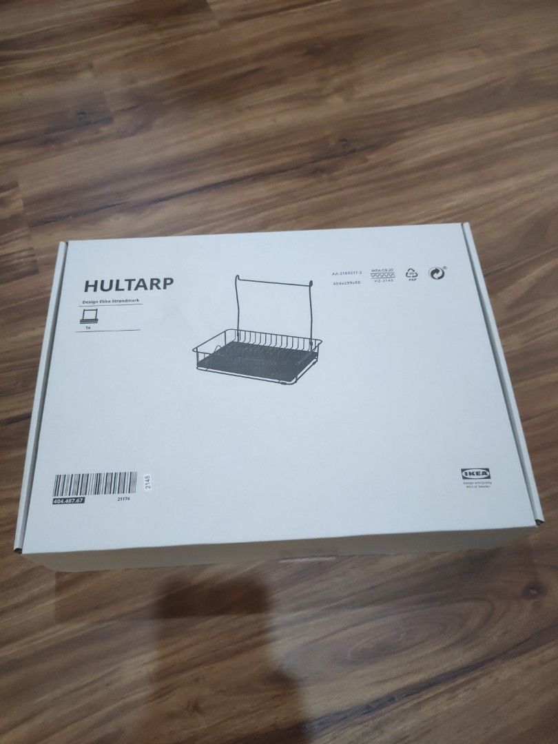 HULTARP Dish drainer, black - IKEA