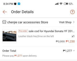 Hyundai Sonata Insulated Dashboard Cover Pad Leather (2010, 2011, 2012, 2013, 2014)