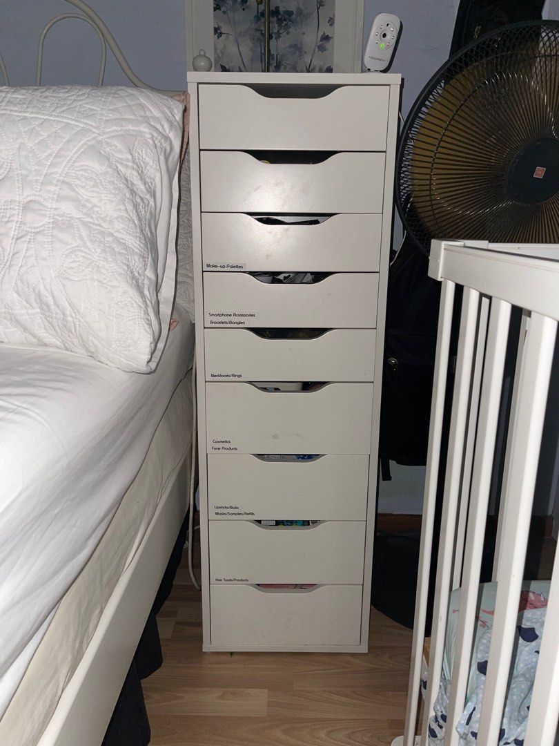 Ikea Alex drawers x 2, Furniture & Home Living, Furniture, Shelves