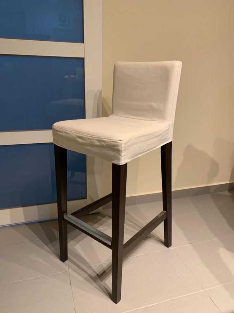 IKEA bergmund stool, Furniture & Home Living, Furniture, Chairs on