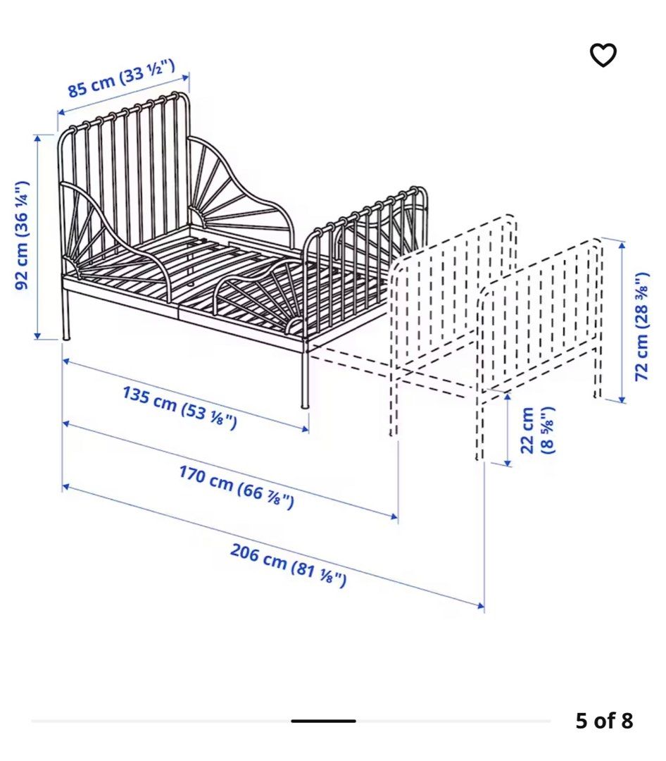 IKEA kid Cots/ bed, Babies & Kids, Baby Nursery & Kids Furniture, Cots