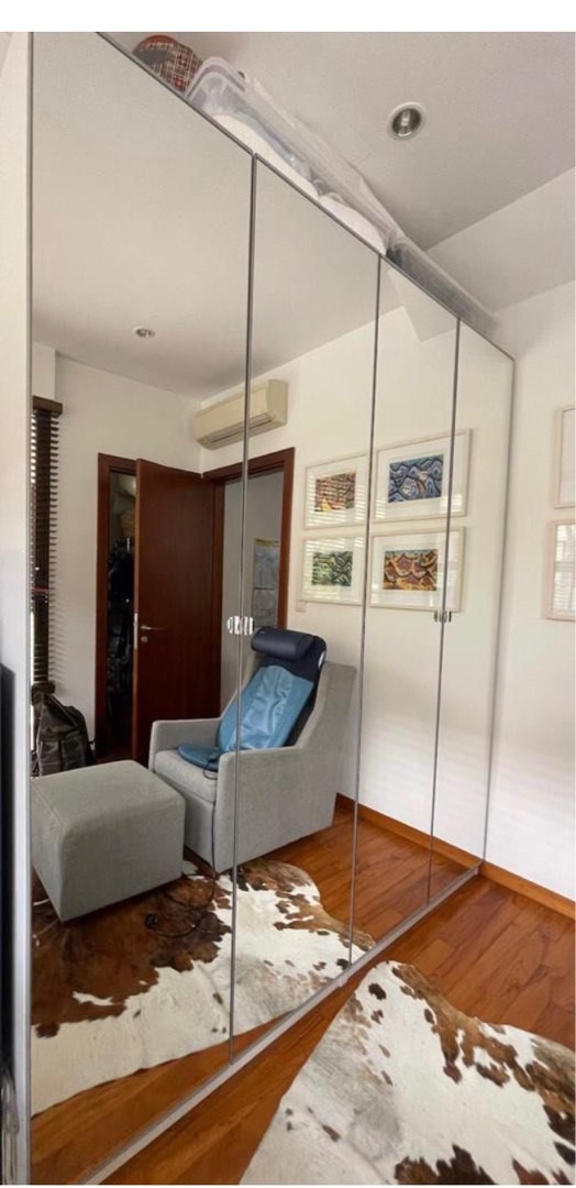 IKEA Pax Door with mirror 50cmx229cm, Furniture & Home Living