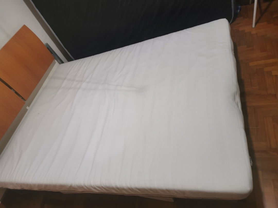 IKEA Sultan Queen Mattress, Furniture & Home Living, Furniture, Bed