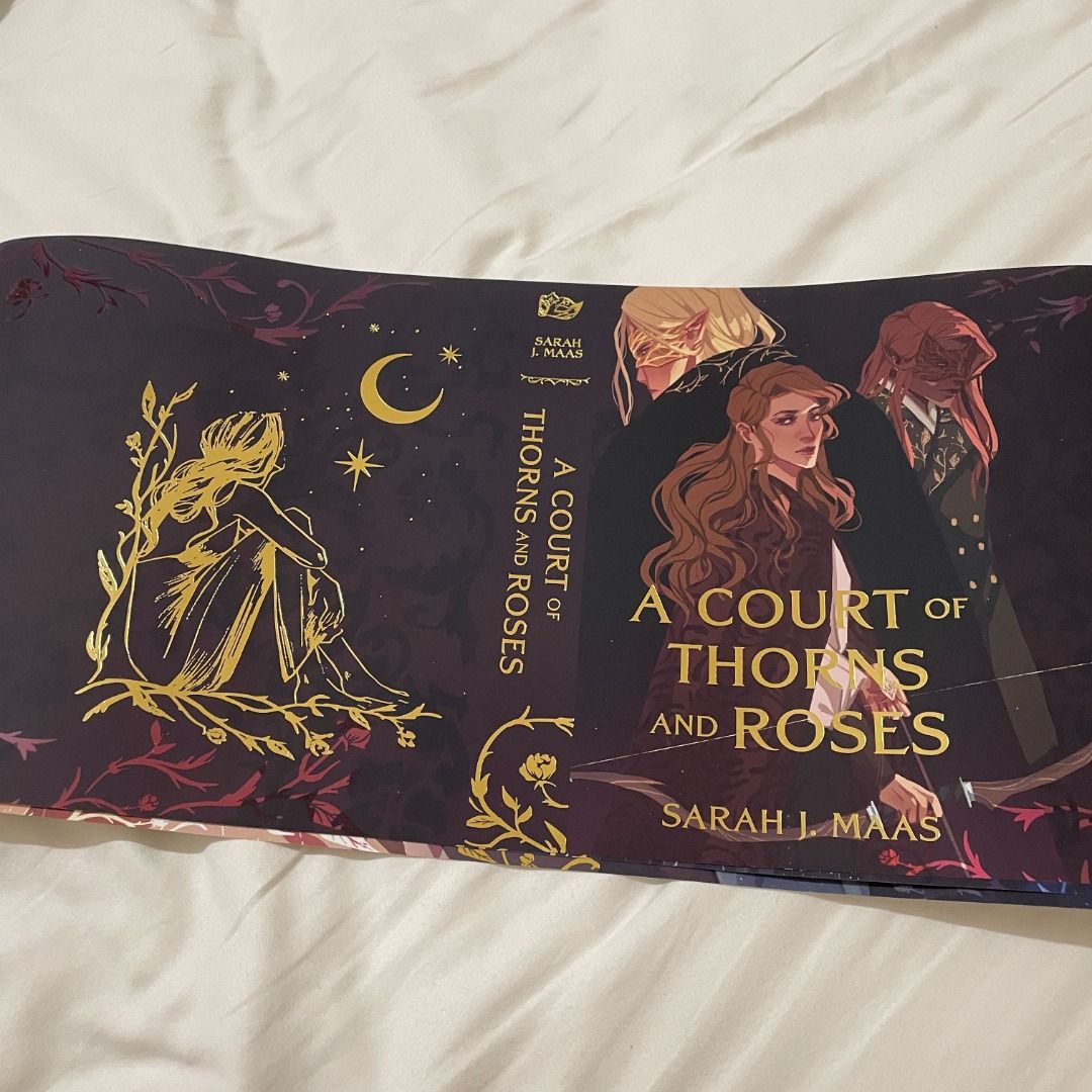 Illumicrate A Court of Thorns and Roses by Sarah J Maas Dust Jackets