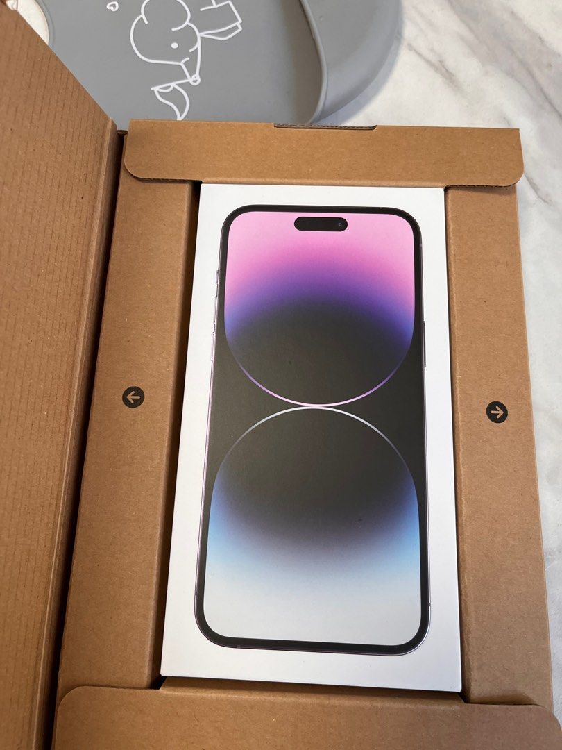 全新未開封iPhone 14 Pro Max 1TB 紫色原價出, 手提電話, 手機, iPhone 