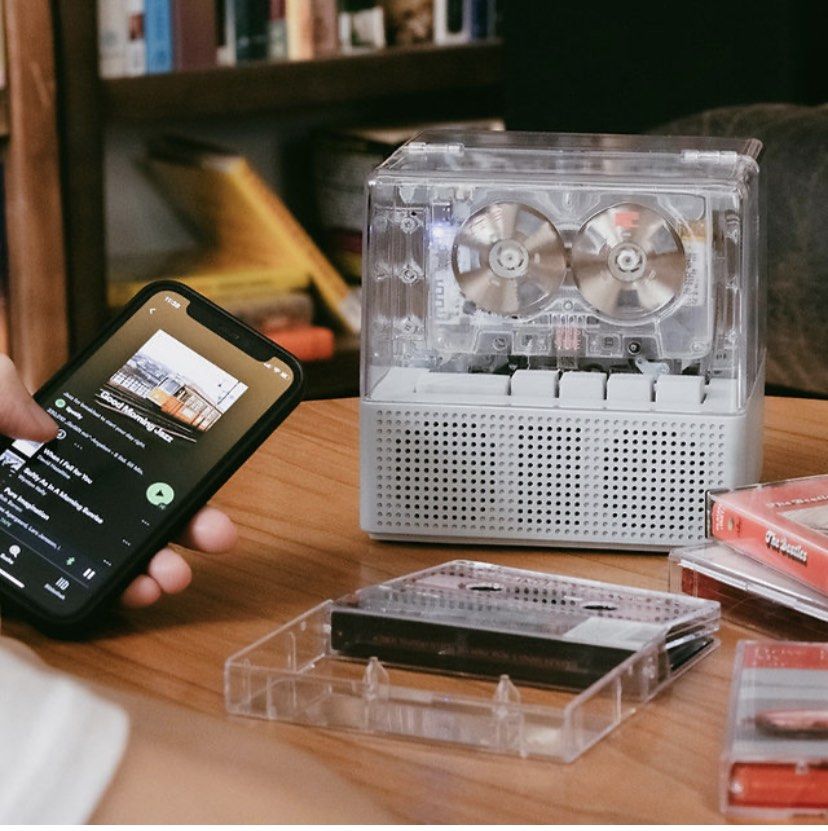 IT’S REAL Bluetooth + Cassette Player Combo by NINM Lab, Audio