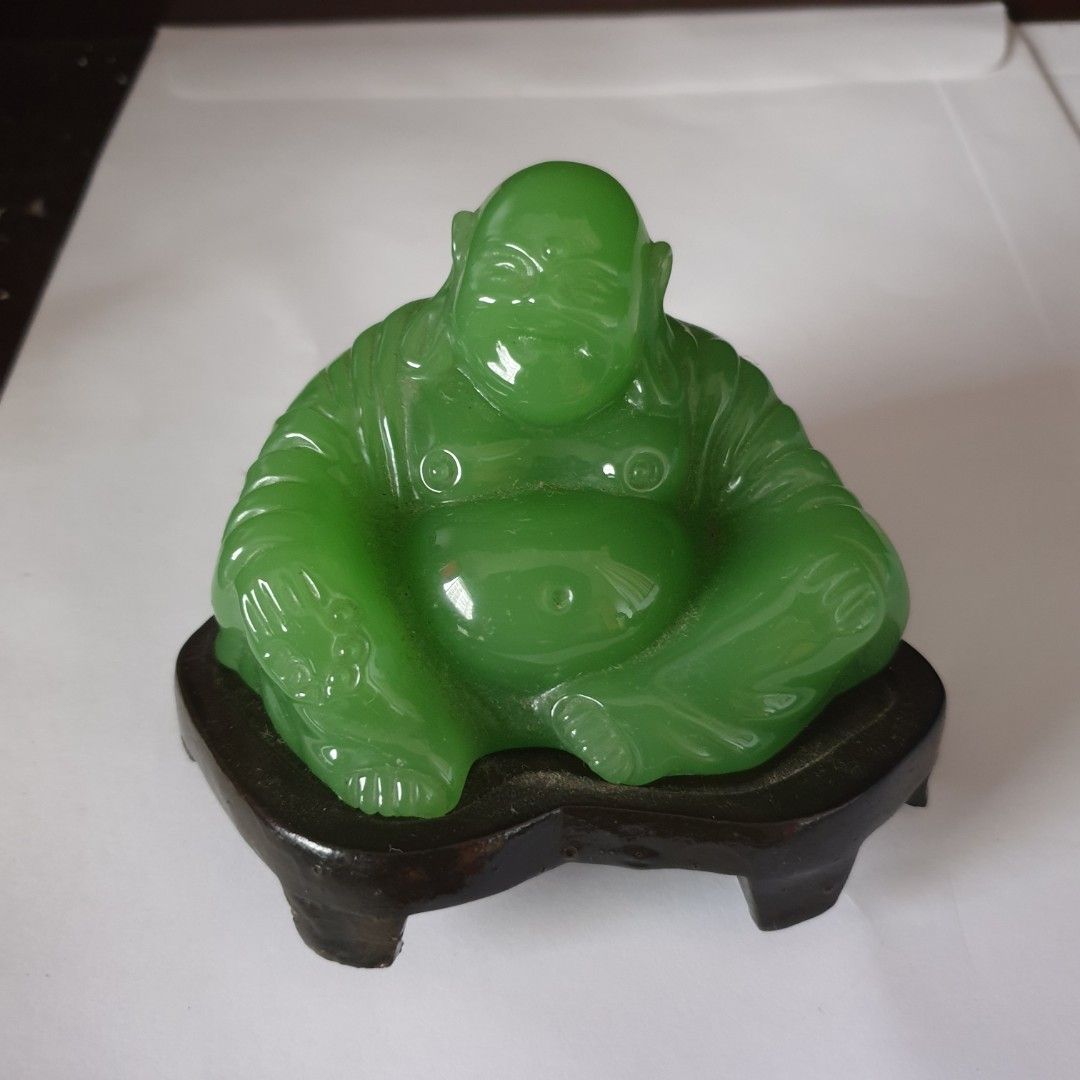 Jade laughing buddha clearance