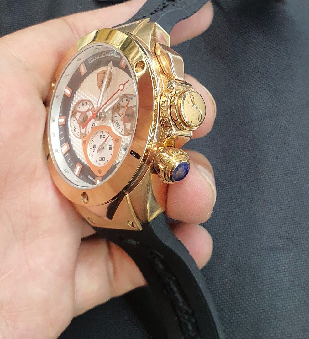 Jam Tangan Lamborghini Otomatis Fesyen Pria Jam Tangan Di Carousell