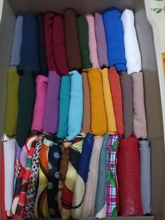 Jilbab segiempat square kerudung instan hijab bergo  diamond jersey satuan