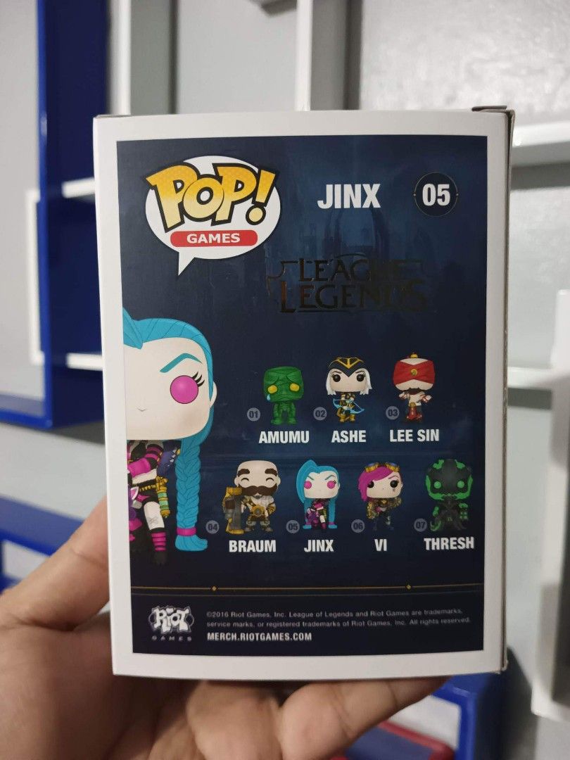 Jinx Arcane Funko Pop, Hobbies & Toys, Toys & Games