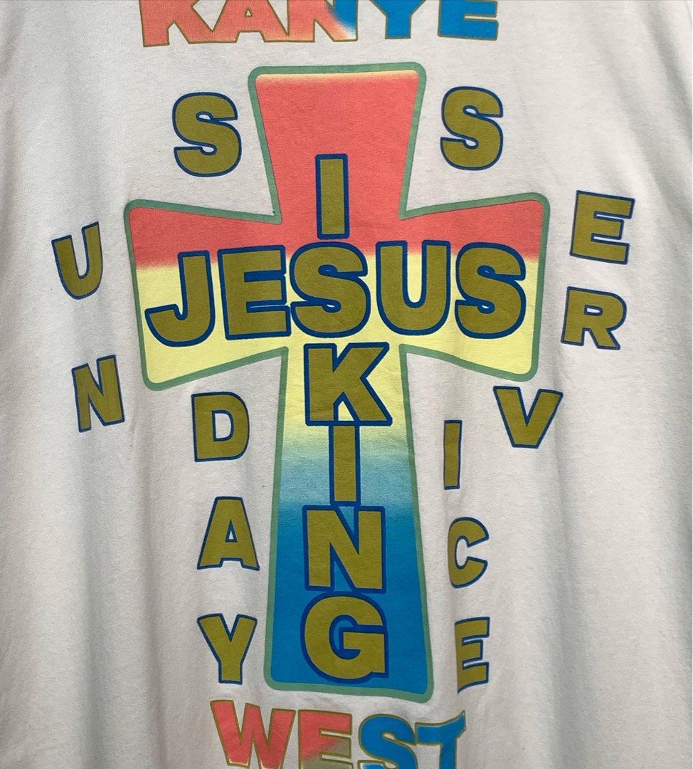 Kanye West Jesus Is King Merch, Women's Fashion, Activewear on Carousell