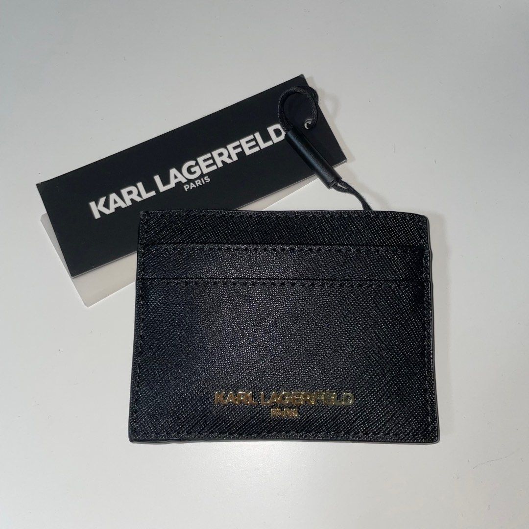 Karl Lagerfeld card holder, Women's Fashion, Bags & Wallets, Wallets