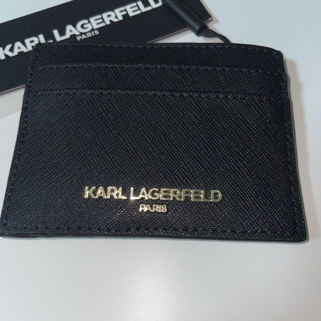 Karl Lagerfeld card holder, Women's Fashion, Bags & Wallets, Wallets