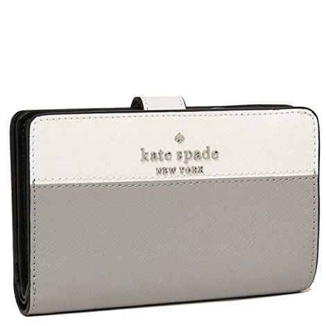 Kate Spade New York Staci Block Large Continental Wallet Nimbus Grey Multi