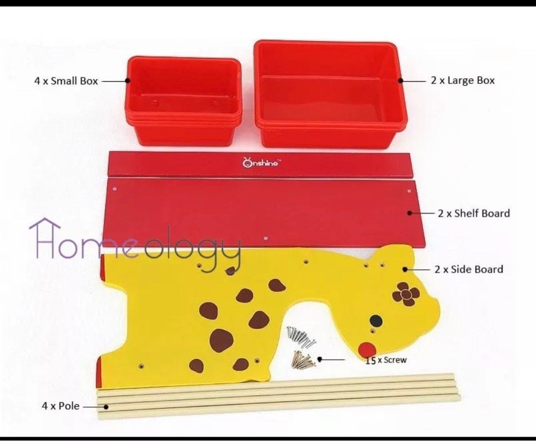 Kid Toy Storage rack, Furniture & Home Living, Furniture, Shelves