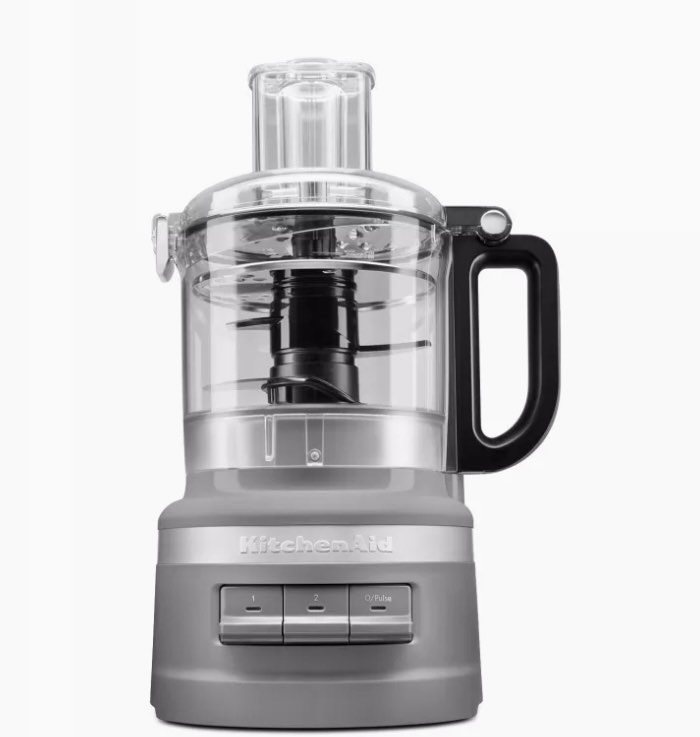 BNIB KitchenAid 7Cup Food Processor Matte Grey, TV & Home Appliances