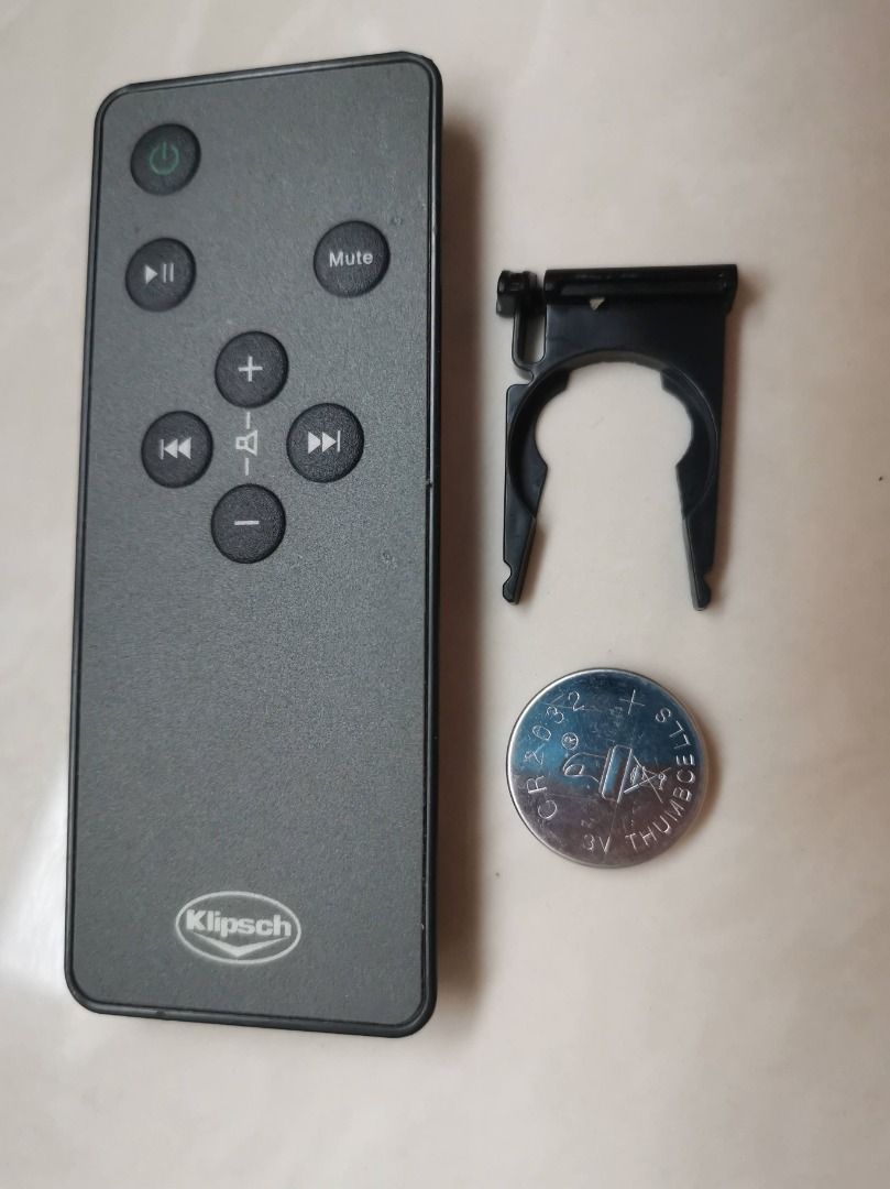 Klipsch speaker remote control, Audio, Other Audio Equipment on Carousell