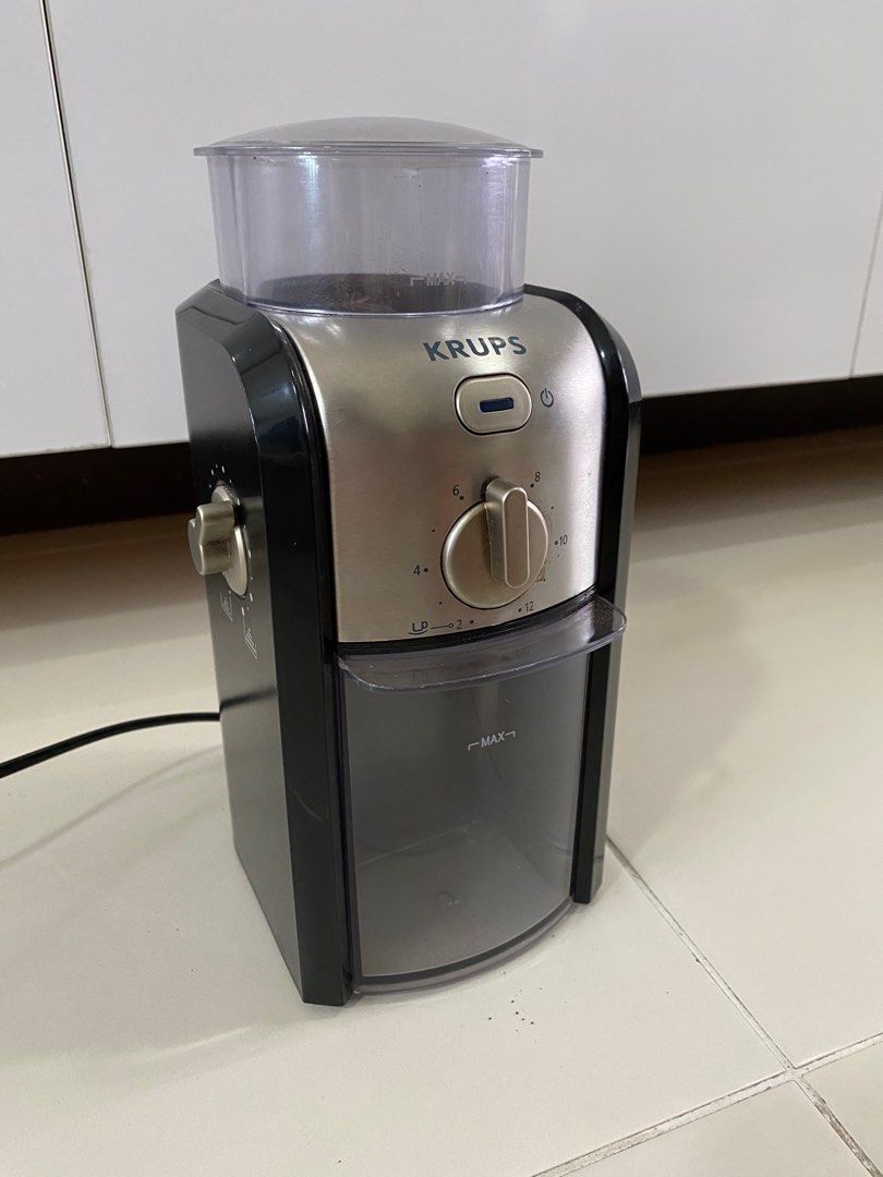 Krups GVX231 Coffee Grinder, TV & Home Appliances, Kitchen Appliances,  Coffee Machines & Makers on Carousell