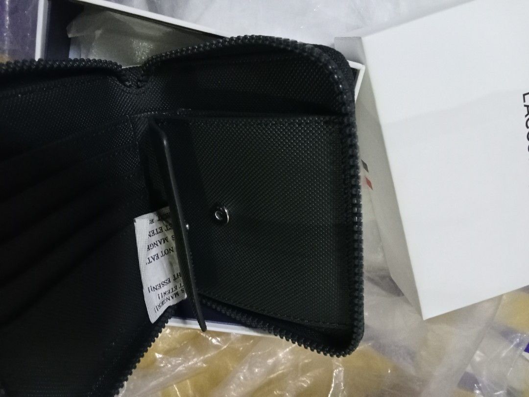 lacoste long wallet authentic, Women's Fashion, Bags & Wallets, Wallets