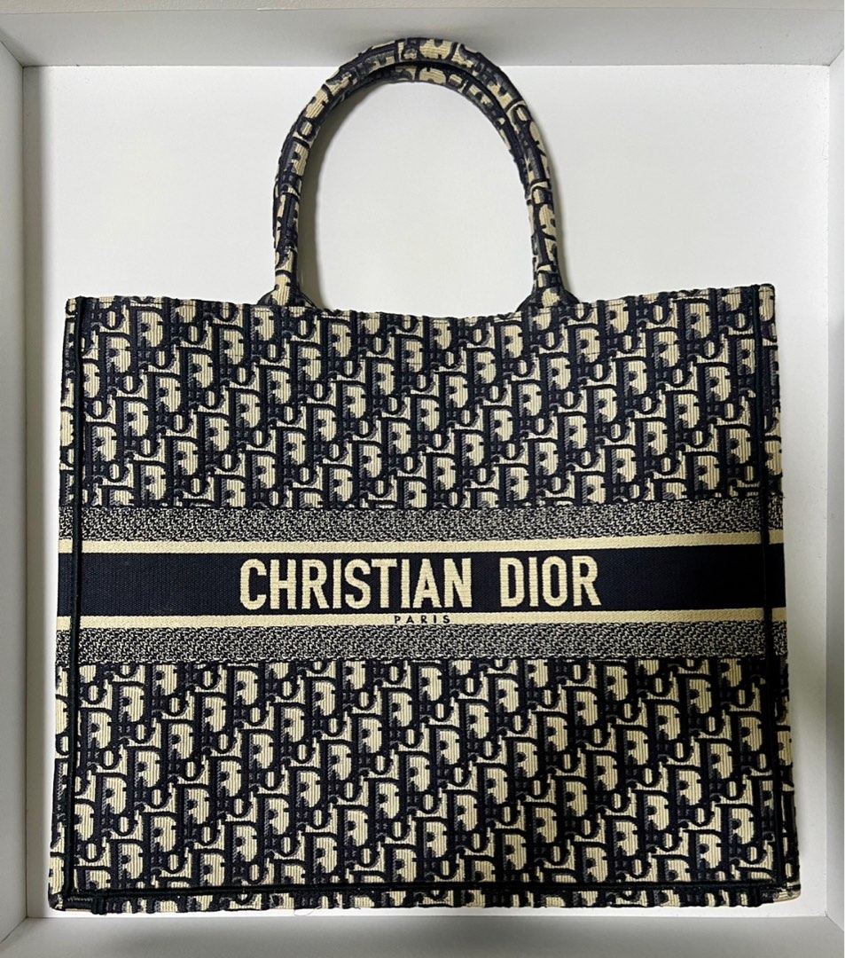 Mini Dioriviera Dior Book Tote Phone Bag Gray and Pink Toile de Jouy  Reverse Embroidery (13 x 18 x 5 cm)