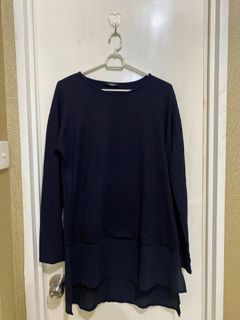 [Like New] LC Waikiki - Simple Top Atasan Navy