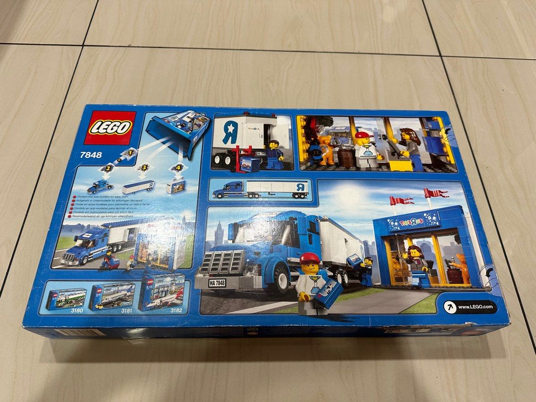 Lego toys r us truck shop