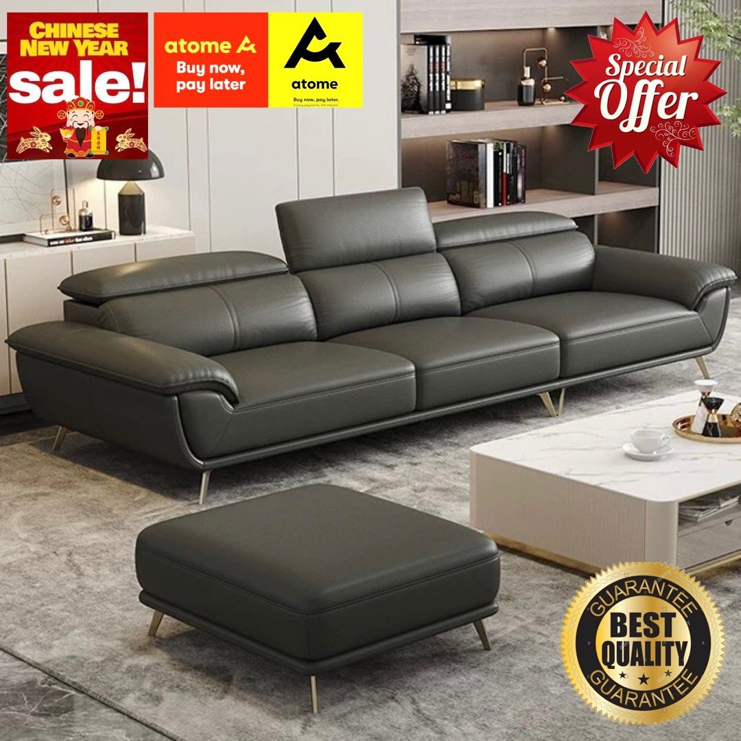 Length 266cm Jerome Sofa Available In