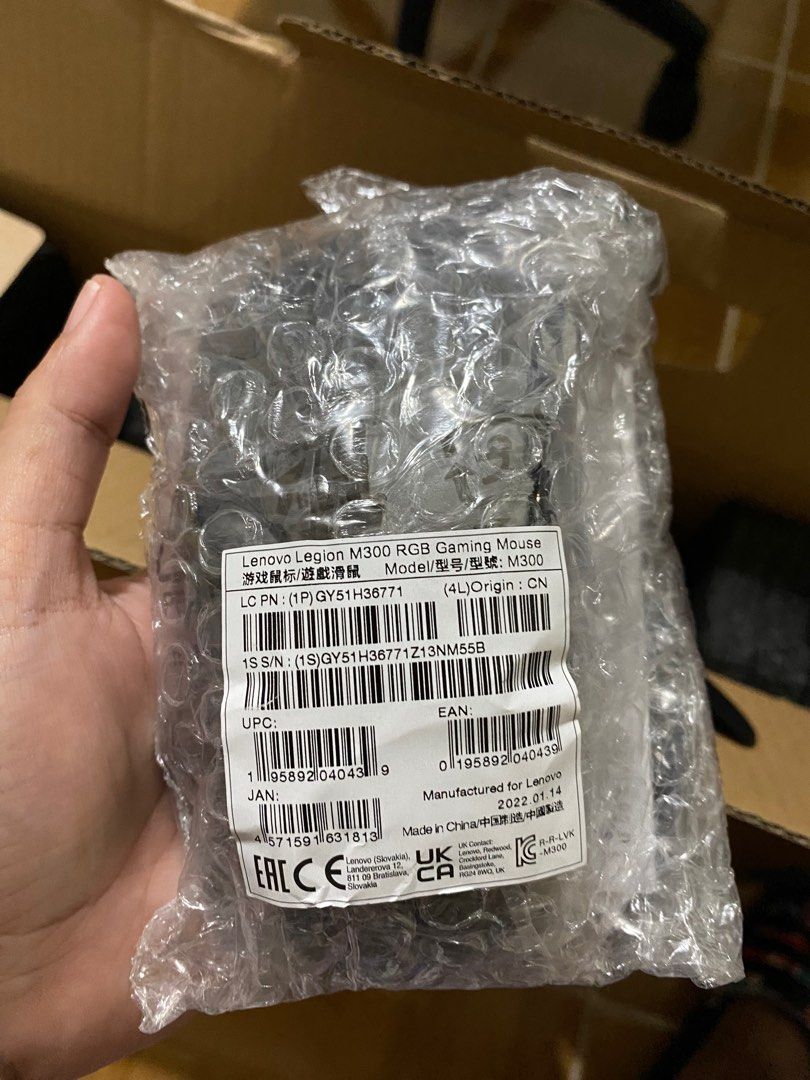 Lenovo M300 RGB Gaming Mouse (Category: Mouse & Mousepads) located in Hinigaran. Submitted by spebbit (Listing ID 1206232261, Image 1). Description: Selling Lenovo M300 RGB Gaming Mouse. No box since this is a freebie from my Legion laptop. RFS: not needed. Heavy for my smol hand. need funds for moving out. .